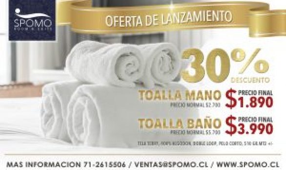TOALLAS BAÑO - OFERTA FEBRERO 2018
